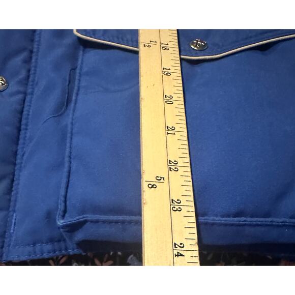 Vintage Adventure Gear Goose Down Vest Quilted Double Layer Body Men L Zip up - Picture 8 of 10